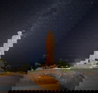 The Australian Farmer Granite Sculpture - Accommodation Broadbeach