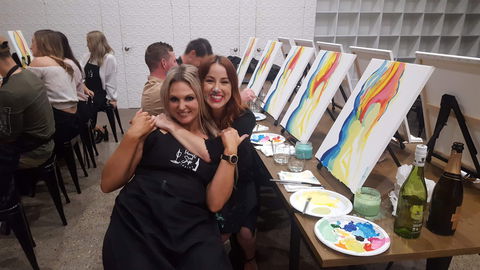 Paint And Sip Experience - Accommodation Broadbeach 2