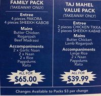 Taj Mahal Indian Restaurant - Accommodation Broadbeach