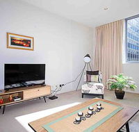 Spacious 1BR Stylish New Acton Apartment Parking - Accommodation Broadbeach