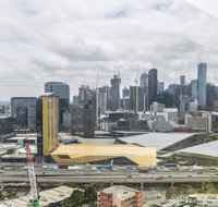 Gravity defyingLight filled apartmentBay to city viewsRooftop deckHot tubNetflix - Accommodation Broadbeach
