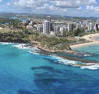 RAINBOW BAY 3 bed Ocean Views  SPA on Roof Terrace - Accommodation Broadbeach