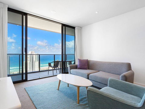 The Beach Broadbeach Private 2 Bedroom Ocean View - Accommodation Broadbeach 1