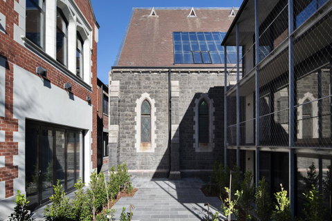 Converted Blue Stone Church - Accommodation Broadbeach 4