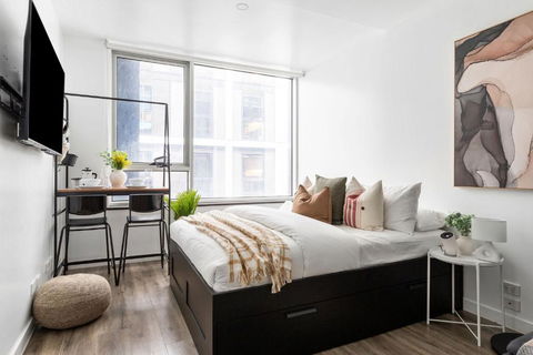 A Cozy Studio Next To Queen Victoria Market - Accommodation Broadbeach 1