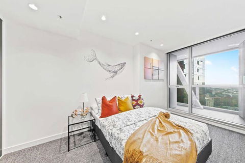 A Lux & Cozy Apt Next To Southern Cross Station - Accommodation Broadbeach 0