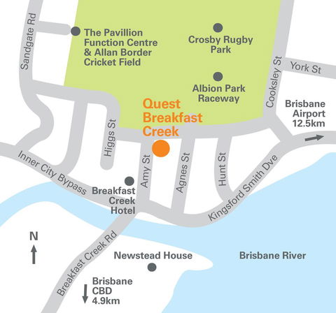 Quest Breakfast Creek - Accommodation Broadbeach 13