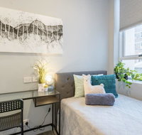 1 Private King Single Bed With En-Suite Bathroom In Sydney CBD Near Train UTS DarlingHarICCC hinatown - SHAREHOUSE - Accommodation Broadbeach
