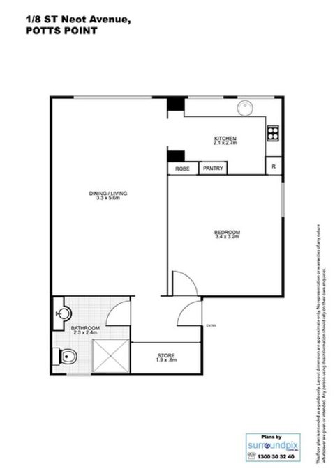 Art Deco In The Cul-de-Sac - Spacious Executive 1BR Potts Point Apartment In Quiet Cul-de-Sac - Accommodation Broadbeach 3