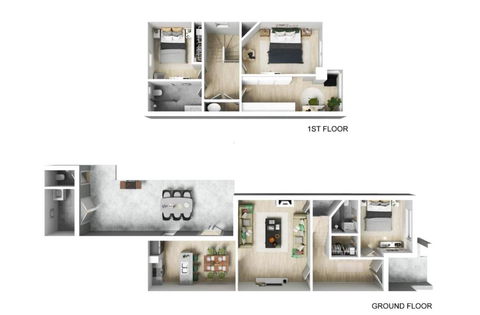 NEWLY RENOVATED LARGE 3.5 BDRM HOUSE! BEST OF MELB - Accommodation Broadbeach 1