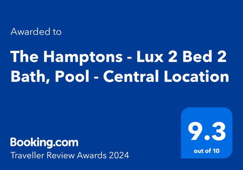 The Hamptons - Lux 2 Bed 2 Bath, Pool - Central Location - Accommodation Broadbeach 3