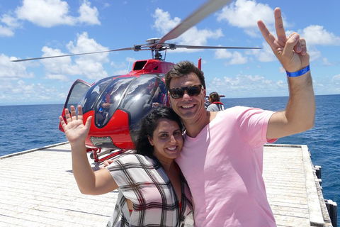 Full Day Reef Cruise Including 10 Minute Heli Scenic Flight: Get High Package - Accommodation Broadbeach 0