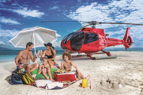 Private Helicopter Tour: Reef Island Snorkeling And Gourmet Picnic Lunch - Accommodation Broadbeach 0