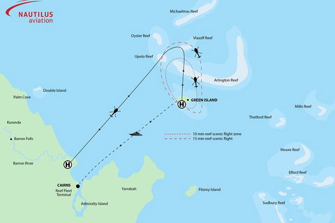 Fly To Green Island - Cruise Return - Accommodation Broadbeach 0
