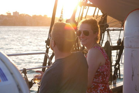 Sydney Harbour Tall Ship Wine & Canapes Evening Cruise - Accommodation Broadbeach 0
